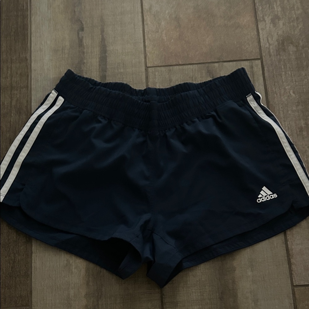 Adidas Women's Dark Blue Athletic Shorts